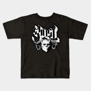 Ghost Band B&W Kids T-Shirt